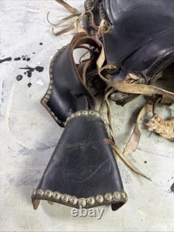 Vintage Leather Western Horse Saddle
