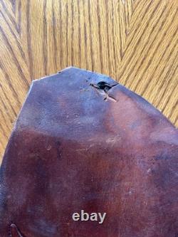 Vintage McKee Arena Saddle Fenders Oklahoma RARE Western Rodeo Tooled Leather