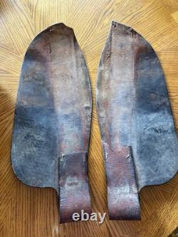Vintage McKee Arena Saddle Fenders Oklahoma RARE Western Rodeo Tooled Leather