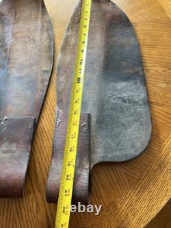 Vintage McKee Arena Saddle Fenders Oklahoma RARE Western Rodeo Tooled Leather