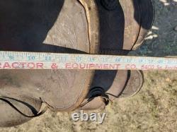 Vintage N. Porter Co. 14 Steer Wrestlimg Saddle As Is