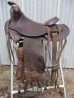Vintage Original Olsen Nolte Western Saddle