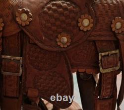 Vintage Pugsley and Cia Salesman Leather Saddle