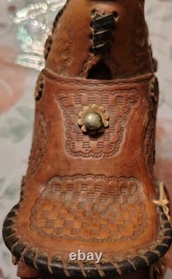 Vintage Pugsley and Cia Salesman Leather Saddle Vintage Pugsley and Cia Salesman Leather Saddle