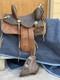 Vintage R. T Frazier Pueblo Colo. High Back Buckaroo Western Saddle 14&frac12; Seat