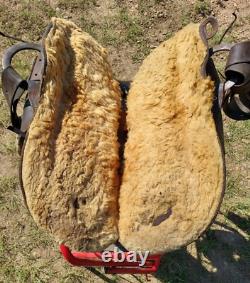 Vintage R. T Frazier Pueblo Colo. High Back Buckaroo Western Saddle 14½ seat