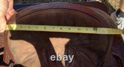 Vintage RALIDEWestern Leather Sheep Fleece Adult Horse Saddle 3712024 3780494