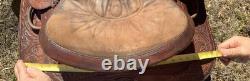 Vintage RALIDEWestern Leather Sheep Fleece Adult Horse Saddle 3712024 3780494