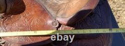 Vintage RALIDEWestern Leather Sheep Fleece Adult Horse Saddle 3712024 3780494