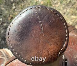 Vintage RALIDEWestern Leather Sheep Fleece Adult Horse Saddle 3712024 3780494