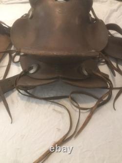 Vintage RT Frazier Pueblo Colorado Leather Equestrian Horse Saddle