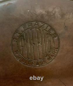 Vintage RT Frazier Pueblo Colorado Leather Equestrian Horse Saddle