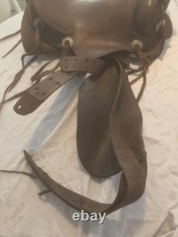 Vintage RT Frazier Pueblo Colorado Leather Equestrian Horse Saddle
