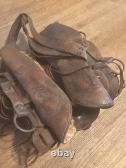 Vintage RT Frazier Pueblo Colorado Leather Equestrian Horse Saddle