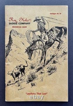 Vintage Ray Holes Saddle Company Catalog No 55 Grangeville Idaho Tack