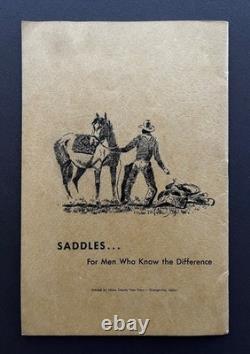 Vintage Ray Holes Saddle Company Catalog No 55 Grangeville Idaho Tack
