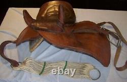 Vintage Roy Allen Mountain Home Idaho Leather Western Horse Side Saddle