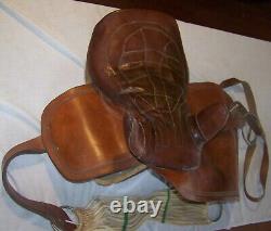 Vintage Roy Allen Mountain Home Idaho Leather Western Horse Side Saddle