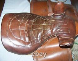 Vintage Roy Allen Mountain Home Idaho Leather Western Horse Side Saddle