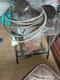 Vintage Ruebush Bros Maker Deming Nm Horse Saddle With Rope And Stand