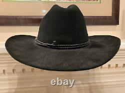 Vintage Rugged 4X John B. Stetson Beaver Felt Cowboy Hat Size 7 3/8