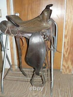 Vintage Ryon 15 Western Trail Saddle