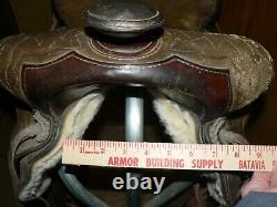 Vintage Ryon 15 Western Trail Saddle