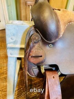 Vintage Ryon Western Saddle