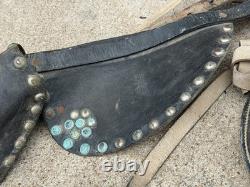 Vintage SIMCO Leather Western 12 Pony Saddle Established 1933 Collector