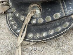 Vintage SIMCO Leather Western 12 Pony Saddle Established 1933 Collector