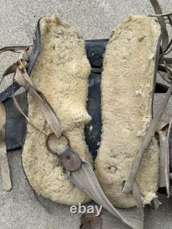 Vintage SIMCO Leather Western 12 Pony Saddle Established 1933 Collector