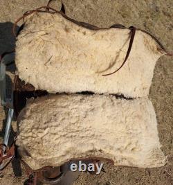 Vintage Sickles St. Louis Mo. 14¾ Western Saddle As Is