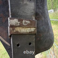 Vintage Simco 250B all-purpose Saddle 16 in Black Leather Traditional Western