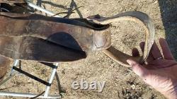 Vintage Stephens Jeffery Lewistown Mt. Square Skirt- 14½ Western Saddle As Is