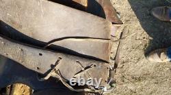 Vintage Stephens Jeffery Lewistown Mt. Square Skirt- 14½ Western Saddle As Is