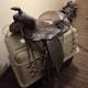 Vintage Tooled All Leather Saddle 16in Seat Wt. 30#