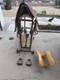 Vintage Tooled Leather Western Parade Saddle & Custom Texas Motif Display Stand