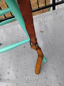 Vintage Tooled Leather Western Saddle Ocala Estate Find! Photos For Measurent