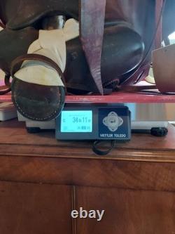 Vintage Toomeys Lewistown Mont. Western Saddle 14 seat