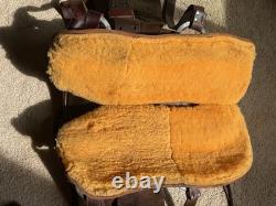 Vintage Wade Tree western saddle with Cheyenne roll