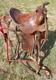 Vintage Walter L. Newell St. Louis Mo. Round Skirt Western Saddle 14 Seat