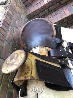 Vintage Western Hope Saddle Restored Ridable! Donkey/Mule Saddle Narrow Tree