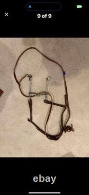 Vintage Western Horse Saddle 15 1/2inch Seat & 7 Inch Gullet