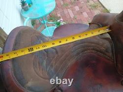 Vintage Western Horse Saddle 15 Seat