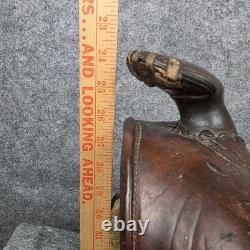 Vintage Western Horse Saddle 15 Seat Tooled Leather Kentucky Trail/Pleasure