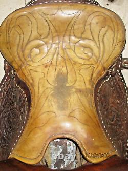 Vintage Western Leather Horse Saddle (Estate Find)