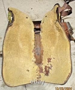 Vintage Western Leather Horse Saddle (Estate Find)