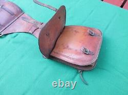 Vintage Western Leather Saddle Bags G. Mittleider Meridian Idaho Saddle Maker