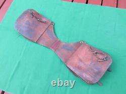 Vintage Western Leather Saddle Bags G. Mittleider Meridian Idaho Saddle Maker