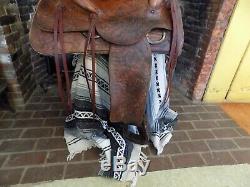 Vintage Western Roping Saddle